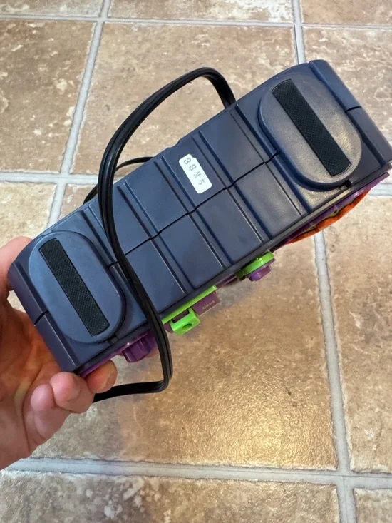 Vintage 1995 Nickelodeon Time Blaster Rise & Slime Alarm Clock AM/FM Radio works - Picture 6 of 9